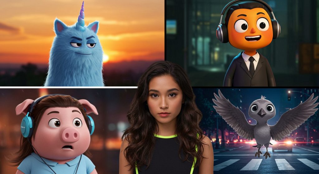 Awkwafina Characters